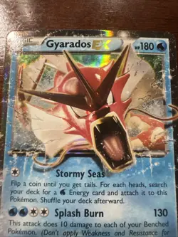 Pokemon TCG Gyarados EX XY106 Black Star Promo Holo Rare Near Mint NM - Image 3
