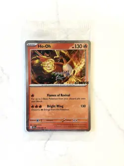 Pokemon TCG - Ho-Oh EB Games Stamped Promo 010/086 Chaos Rising Sealed - Image 1