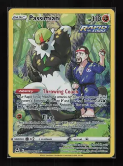 Passimian TG08/TG30 Holo Silver Tempest Trainer Gallery Pokemon NM - Image 1