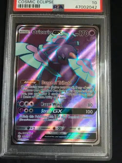 Pokemon: Cosmic Eclipse Ultra Rare: Oricorio GX 217/236: PSA 10 - Image 2
