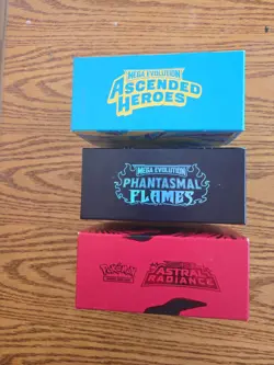 Lot 3 EMPTY Pokemon Elite Trainer Boxes (ETB) - Pokemon TCG - Image 2