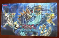 YuGiOh Structure Deck Realm Of The Sea Emperor Atlantean Official Konami Playmat - Image 1