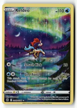 Keldeo GG07/GG70 Holo Crown Zenith Galarian Gallery Pokemon NM - Image 1