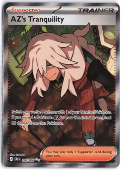 AZ's Tranquility 106/086 Ultra Rare Chaos Rising Pokemon NM - Image 1