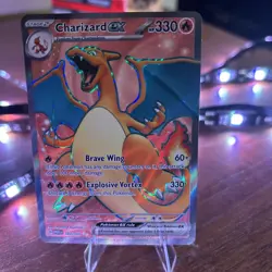 Charizard EX 183/165 Pokemon TCG Scarlett & Violet 151 - Image 3