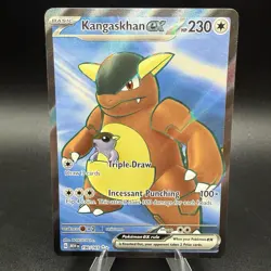 Kangaskhan ex 190/165 Ultra Rare 151 Pokemon Near Mint NM Ultra Rare Full Art - Image 1