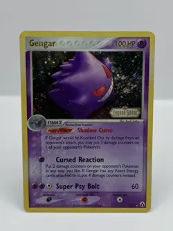 Pokemon TCG STAMPED Legend Maker Gengar Holo Foil 5/92 LP - Image 1