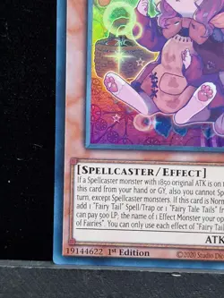 BLZD-EN016 Fairy Tail Matchgiru Ultra Rare 1st Edition YuGiOh Near Mint TCG Card - Image 5