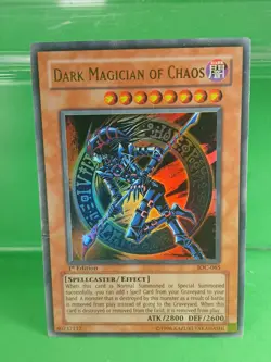 Yu-Gi-Oh! Dark Magician of Chaos IOC-065 Invasion of Chaos 1st Edition 1996 - Image 3