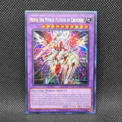 Yugioh Nerva the Power Patron of Creation (DUAD-EN033) 1st Ed SECRET RARE (NM) - Image 1