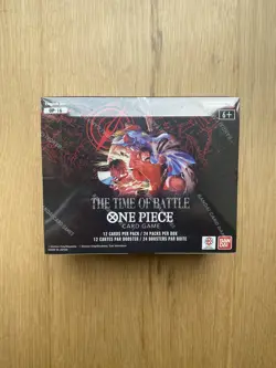 One Piece TCG OP-16 The Time Of Battle Booster Box (New & Sealed) IN HAND - Image 1
