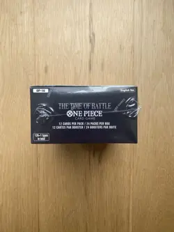 One Piece TCG OP-16 The Time Of Battle Booster Box (New & Sealed) IN HAND - Image 2