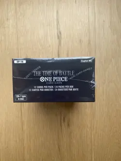 One Piece TCG OP-16 The Time Of Battle Booster Box (New & Sealed) IN HAND - Image 3