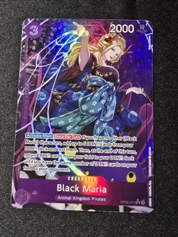 Black Maria OP08-074 SR Alt Art Japanese One Piece Two Legends NM - Image 1