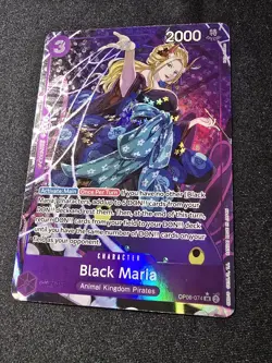 Black Maria OP08-074 SR Alt Art Japanese One Piece Two Legends NM - Image 2