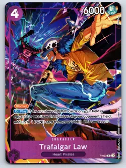 Trafalgar Law (Illustration Box Vol.6) #P-093 One Piece Promotion Cards - Image 1