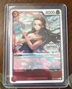 Nico Robin (Store Championship Participation Pack) OP01-017 One Piece Promotion - Image 1