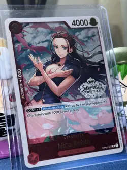 Nico Robin (Store Championship Participation Pack) OP01-017 One Piece Promotion - Image 2