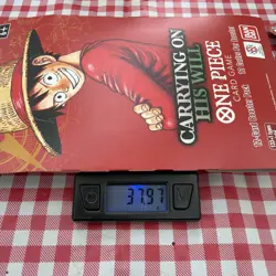One Piece OP-13 CARRYING ON HIS WILL Sleeved Booster Pack Heavy 37.95 - 38.07 - Image 4
