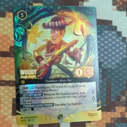 Disney Lorcana TCG Promo Woody - Jungle Guide 54/P3 Foil EN 4 Top 8 - Image 1