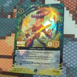 Disney Lorcana TCG Promo Woody - Jungle Guide 54/P3 Foil EN 4 Top 8 - Image 2