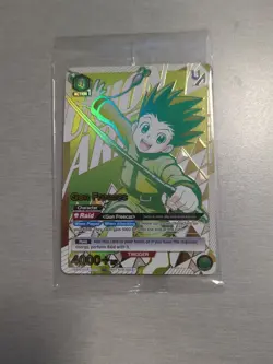 Union Arena Gon Freecss Top 4 Rare Battle Foil SEALED HunterxHunter - Image 1