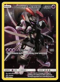 Armored Mewtwo SM228 Holo Sun & Moon Promo Pokemon Card - Image 1
