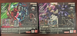 Gundam ASSEMBLE PREMIUM CARD COLLECTION set (PC001A + PC02A) ENGLISH - Image 1