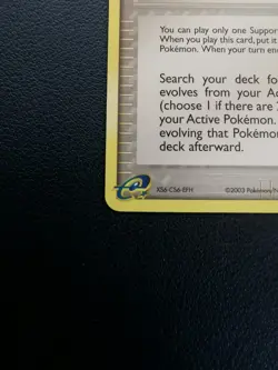 Pokemon Card Trainer Wally's Training 89/100 EX Sandstorm Uncommon - Image 4