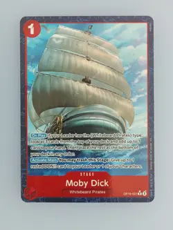 OP16-021 Moby Dick R Alt Art The Time To Battle One Piece TCG English Card - Image 1