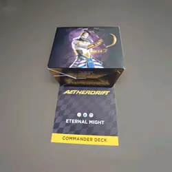 Magic The Gathering: Aetherdrift Commander Deck- Eternal Might - Image 4