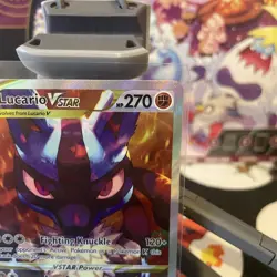 Pokemon TCG Lucario VSTAR SWSH291 Sword & Shield Crown Zenith ETB Promo Card - Image 3