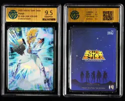 CCG GemMint 9.5 2025 KAYOU Saint Seiya CCG Card SS-BSR-038 Hyoga 479/599 - Image 3