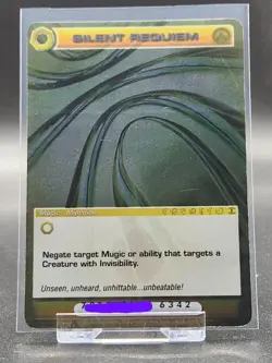 Chaotic Card : Dmg Silent Requiem AU First Edition Rare Mugic - Image 1