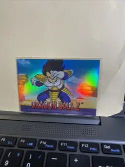 Dragon Ball Z Vegeta Holographic Trading Card - Image 1