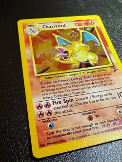 Base Set 2 Charizard Holo *SWIRL* 4/130 Pokemon Card - Image 4