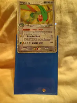 Pokemon Vintage 2006 Flygon EX 87/92 Legend Maker Holo Ultra Rare Card - Image 3