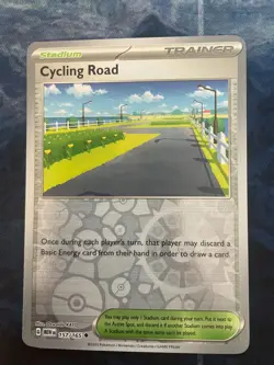 Cycling Road Reverse Holo NM 157/165 Scarlet & Violet 151 Pokemon Card - Image 1