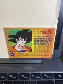 Dragon Ball Z Holographic Trading Card Goku Action Design - Image 3