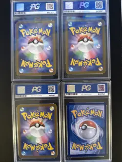 pokemon slab bundle x4 Graded cards - Image 2