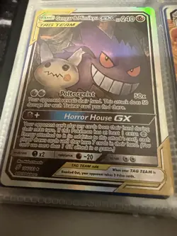 Pokemon Company Gengar & Mimikyu GX 16. Text (707) 498-9847 to buy. - Image 1