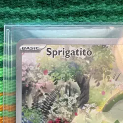Pokemon TCG Sprigatito 196/193 Paldea Evolved Illustration Rare FA Holo English - Image 2
