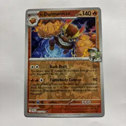 The Pokemon Company N's Darmanitan 027/159 Sv09 Journey Together Reverse Holo - Image 1