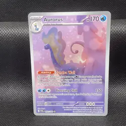 Pokemon TGC Aurorus 092/088 Illustration Rare - Perfect Order - Image 1