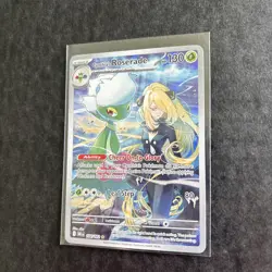 Cynthia's Roserade Illustration Rare SV10: Destined Rivals 184/182 NM Pokemon - Image 5