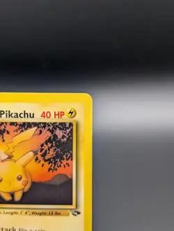 Lt. Surge's Pikachu 84/132 Gym Challange LP Pokemon 84/132 - Image 4