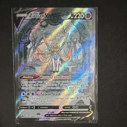 Zacian V GG48/GG70 Crown Zenith Galarian Gallery Holo Full Art Ultra Rare - Image 1