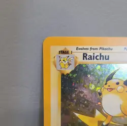 The Pokemon Company Raichu 016/130 Base Set 2 Holo Rare 80HP Stage 1 - Image 3