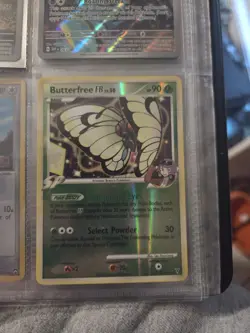 Butterfree 17/147 Supreme Victors Crosshatch Reverse Holo Pokemon Raw English - Image 1