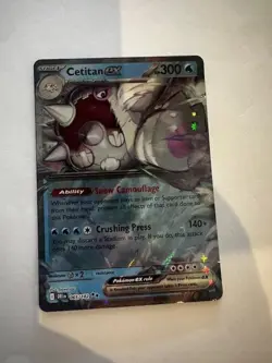 Cetitan EX 065/182 Full Art NM/M Destined Rivals Pokemon Card FREE SHIPPING - Image 2